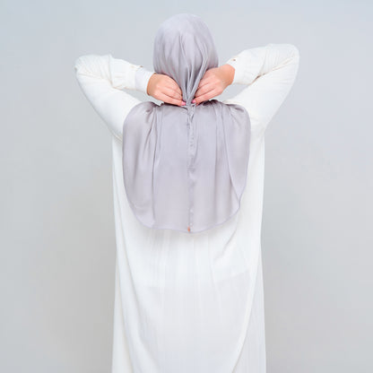 Instant Tag n' Go Butterfly | Textured Satin in Platinum