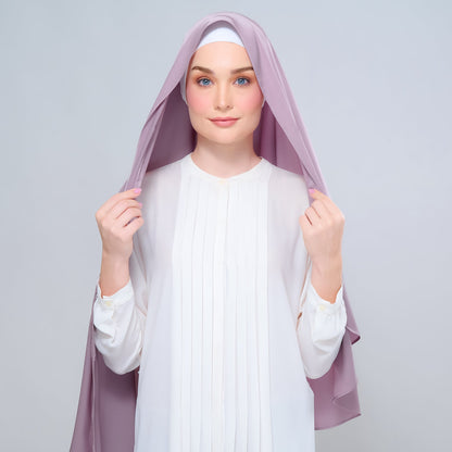 [As-Is] Instant Tag n' Go Shawl l Satin Silk in Thistle 2.0