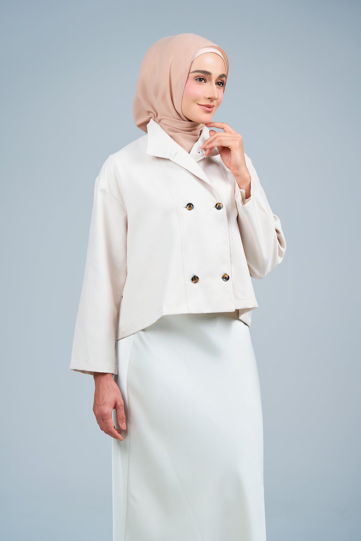 HoodXpress | Cotton Linen in Tan