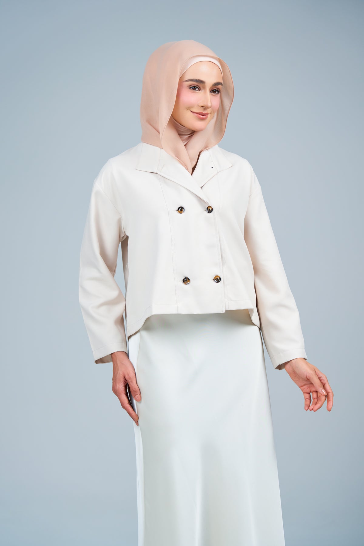 HoodXpress | Cotton Linen in Tan