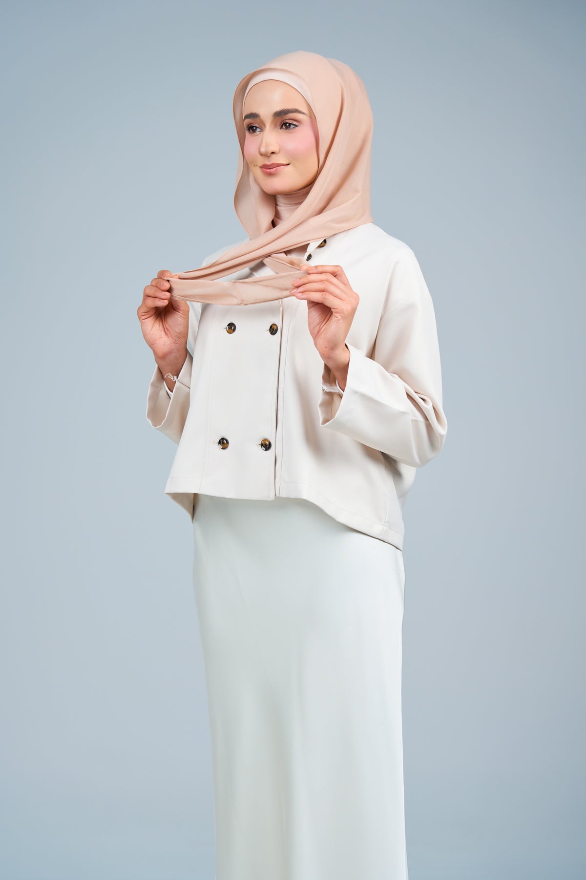 HoodXpress | Cotton Linen in Tan