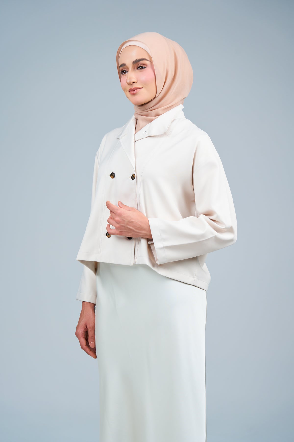 HoodXpress | Cotton Linen in Tan