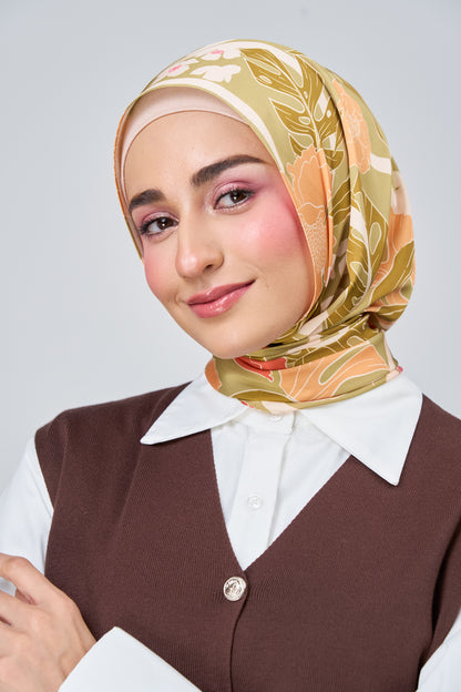 HoodX Printed Set in Terra Citrine