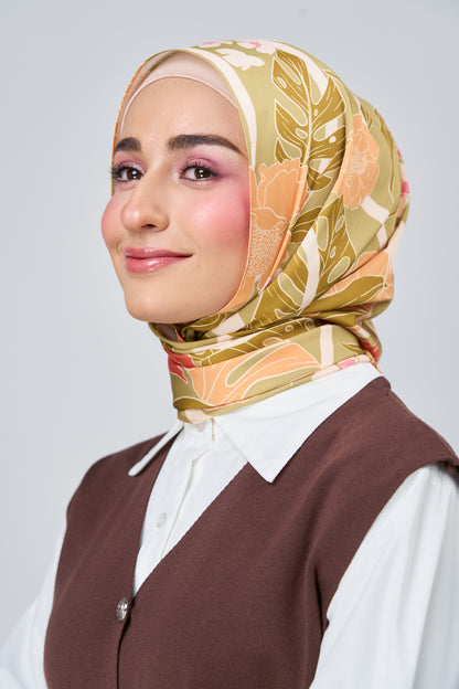 HoodX Printed Set in Terra Citrine