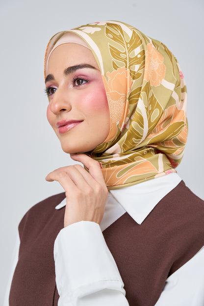 HoodX Printed Set in Terra Citrine