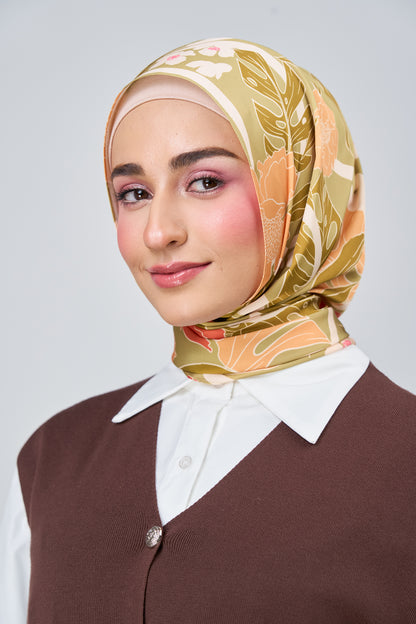 HoodX Printed Set in Terra Citrine