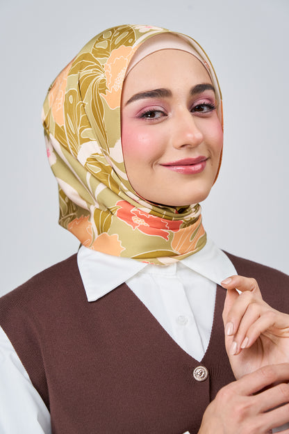 HoodX Printed Set in Terra Citrine