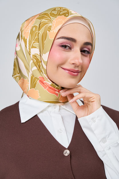 HoodX Printed Set in Terra Citrine