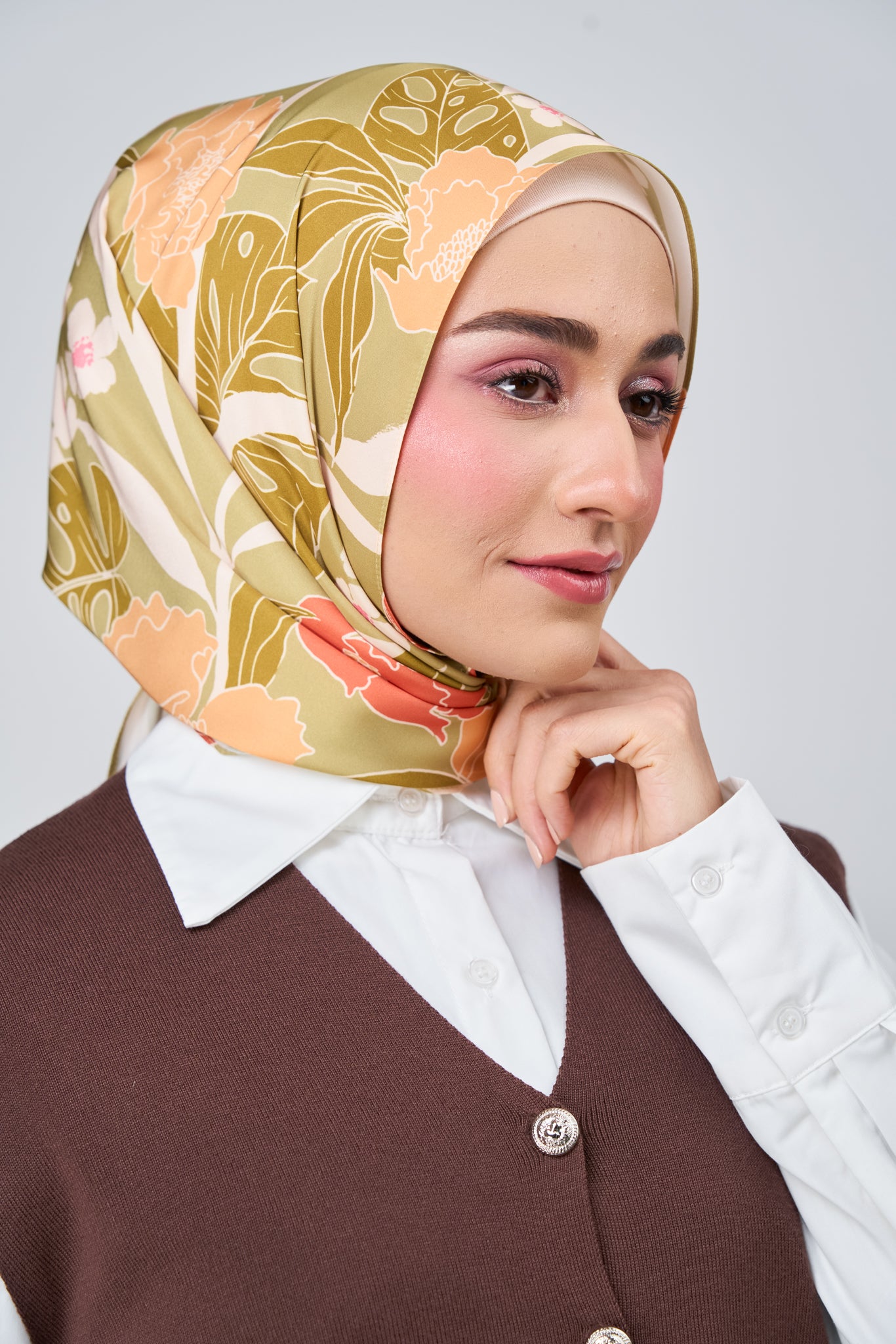 [★New] HoodX Printed Set in Terra Citrine