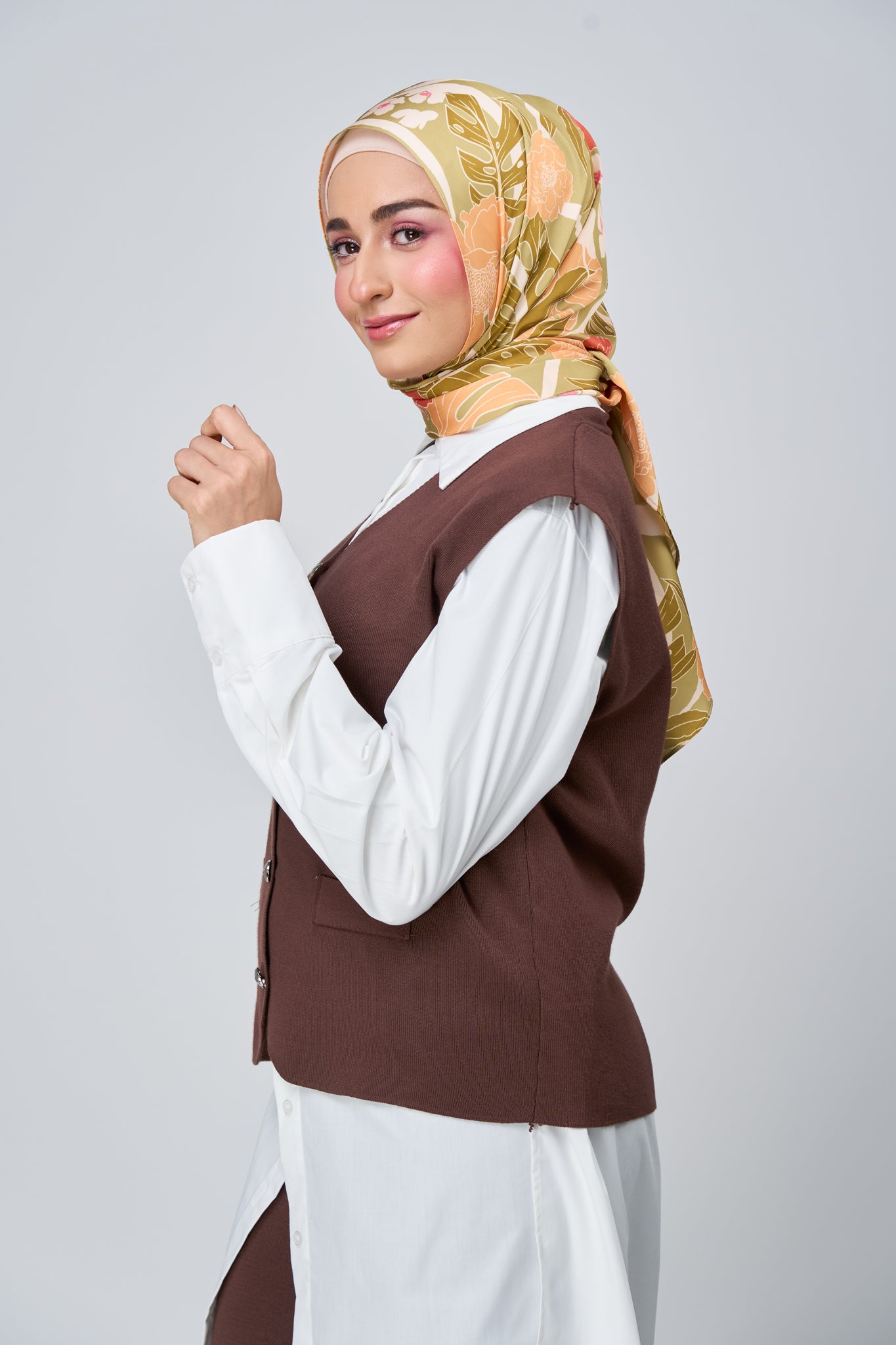 [★New] HoodX Printed Set in Terra Citrine