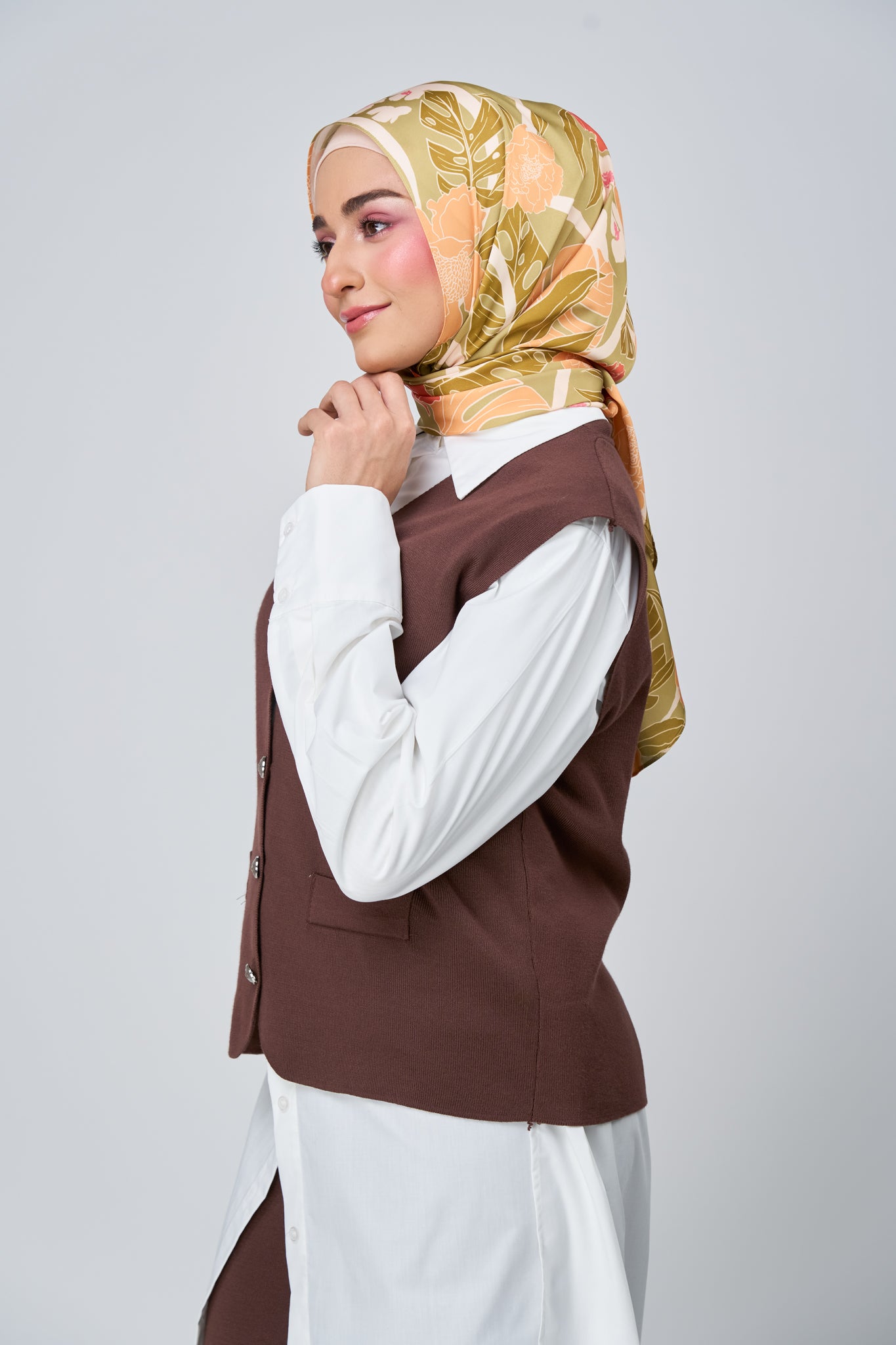 [★New] HoodX Printed Set in Terra Citrine