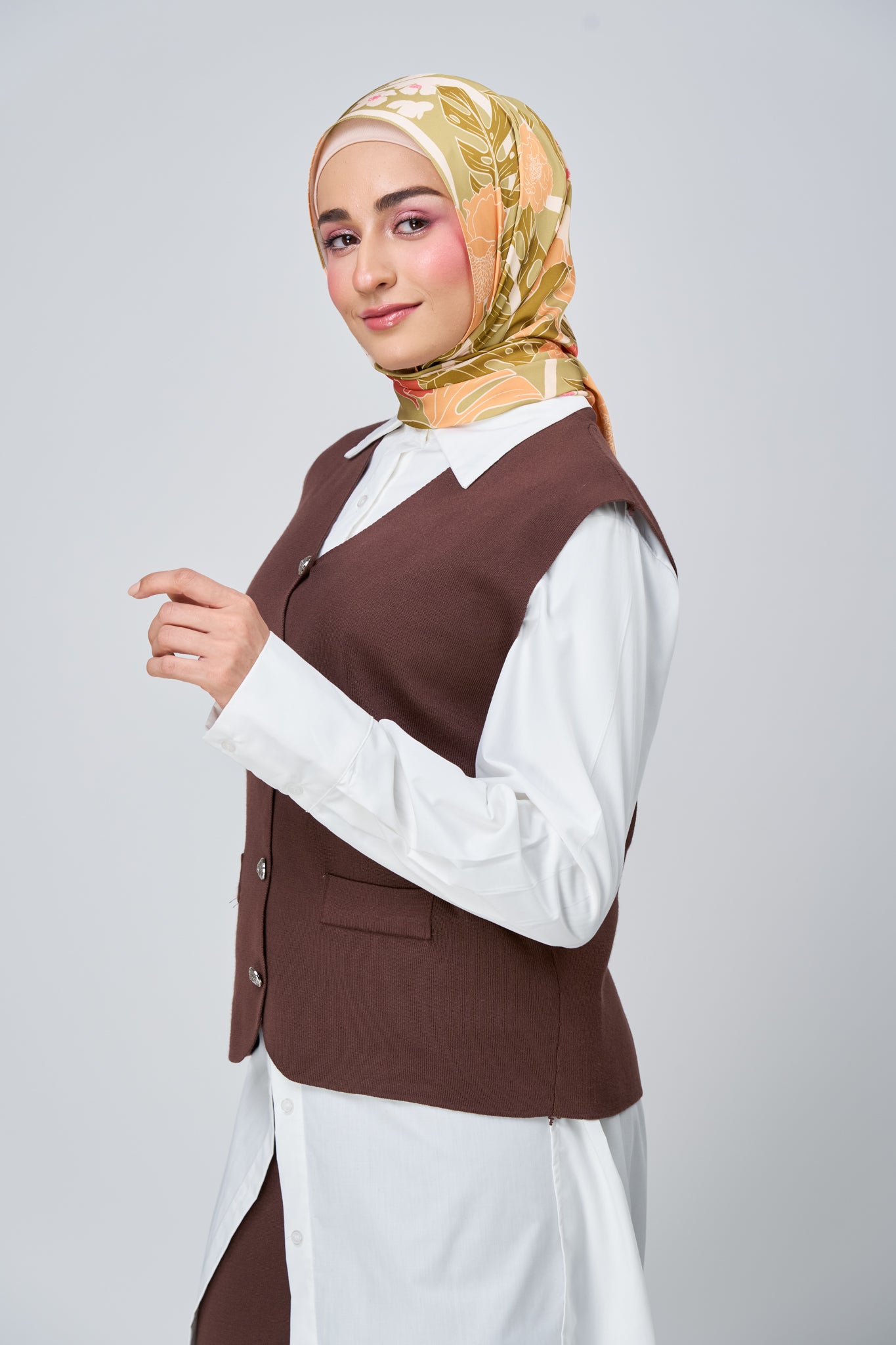 [★New] HoodX Printed Set in Terra Citrine