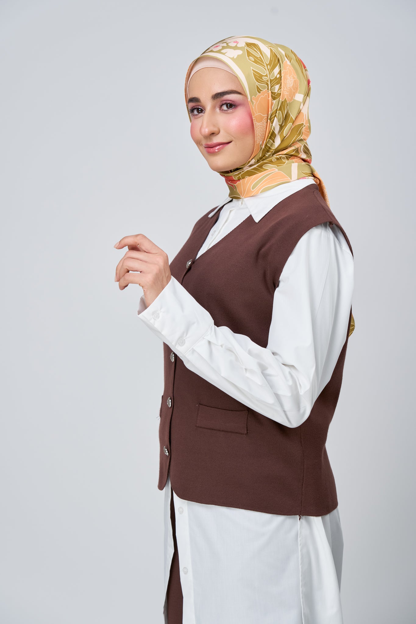 [★New] HoodX Printed Set in Terra Citrine
