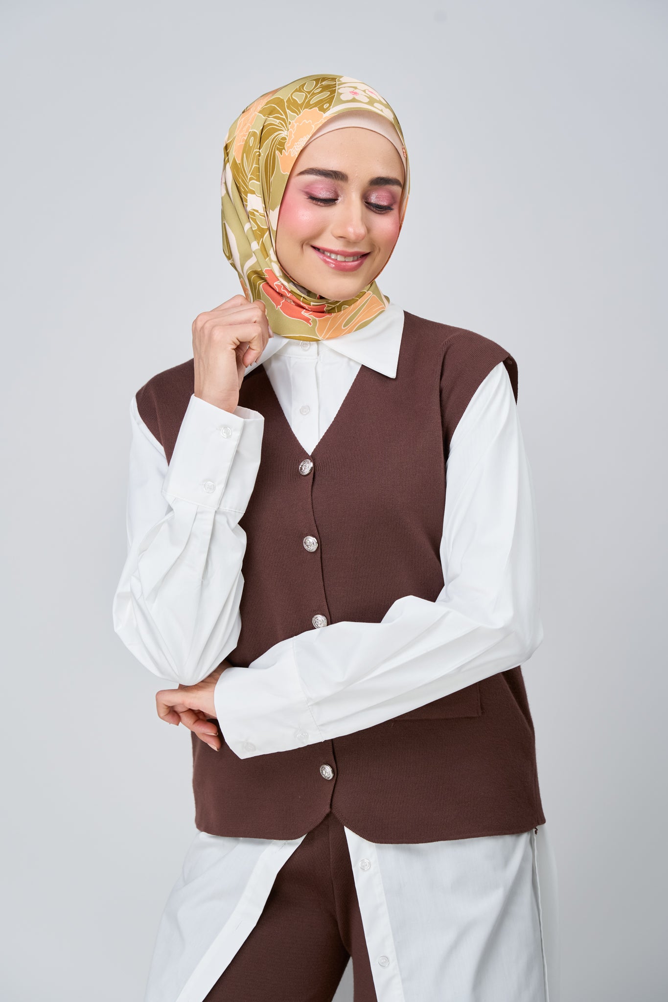 [★New] HoodX Printed Set in Terra Citrine