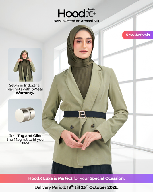 HoodX⁺Plus Luxe in Terra Olive