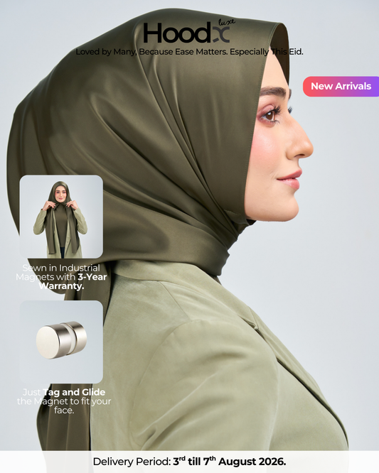 HoodX Luxe in Terra Olive