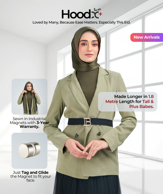 HoodX⁺Plus Luxe in Terra Olive