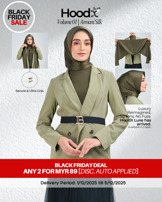 [BFS] HoodX Luxe in Terra Olive