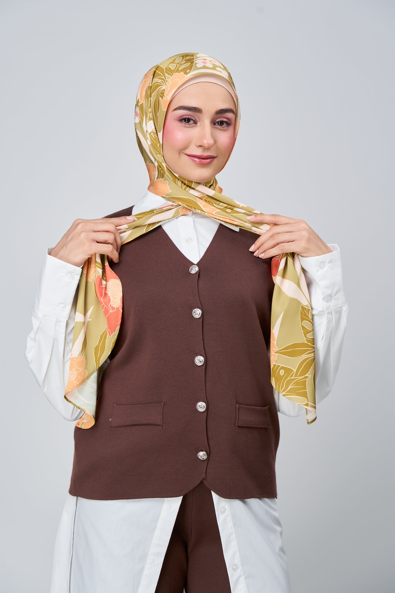 [★New] HoodX Printed Set in Terra Citrine
