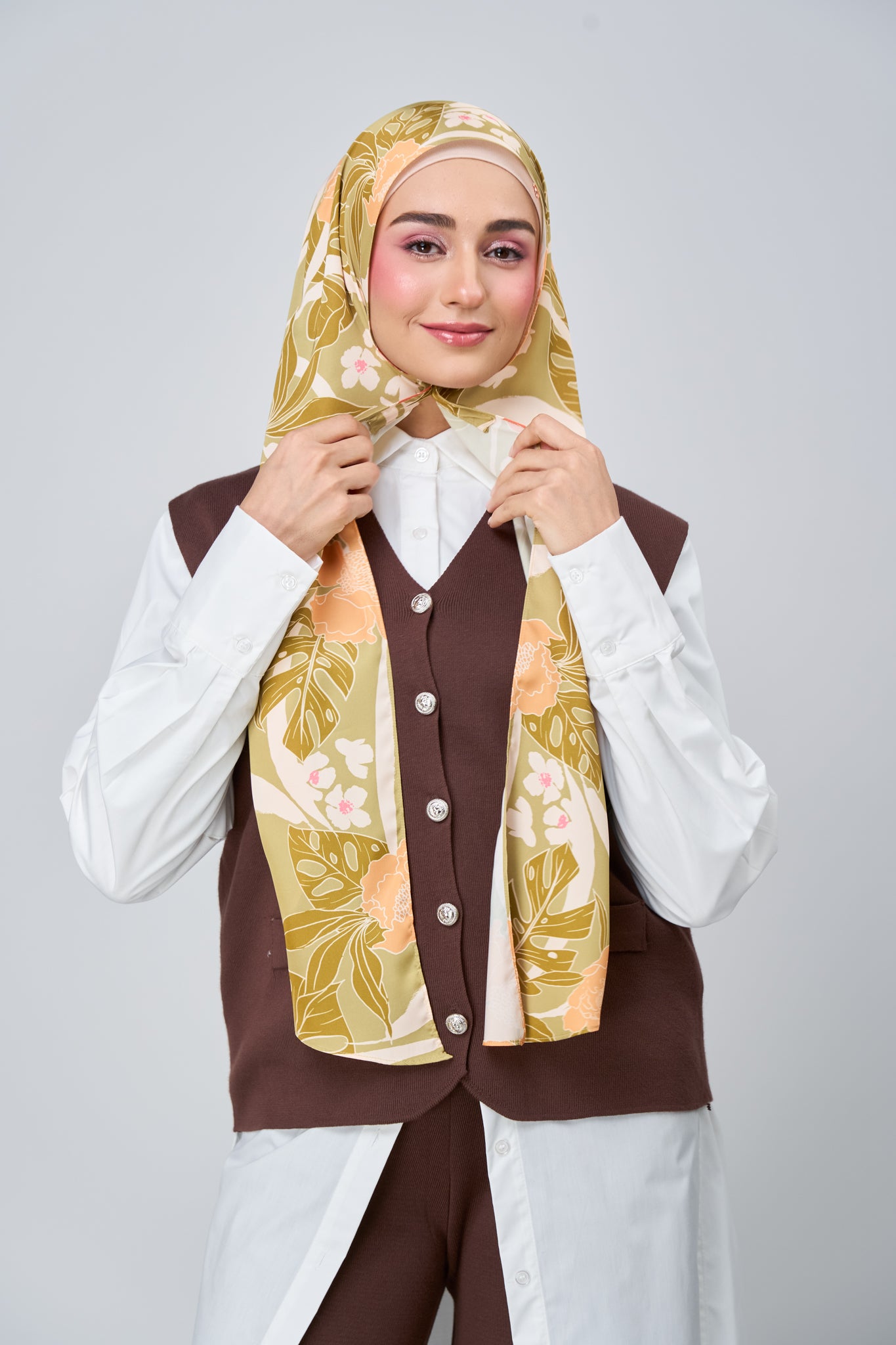 [★New] HoodX Printed Set in Terra Citrine