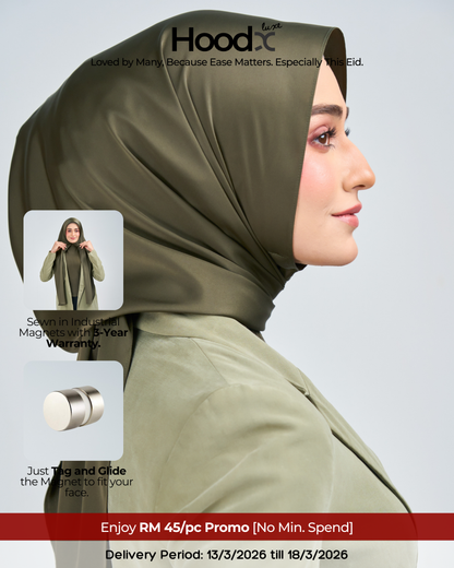 HoodX Luxe in Terra Olive