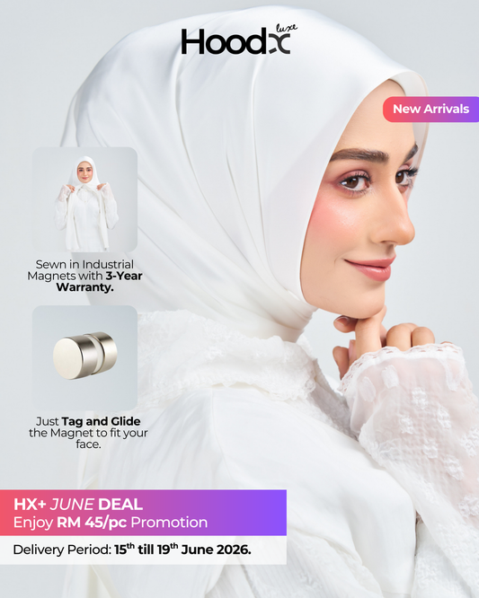 HoodX Luxe in Timeless White