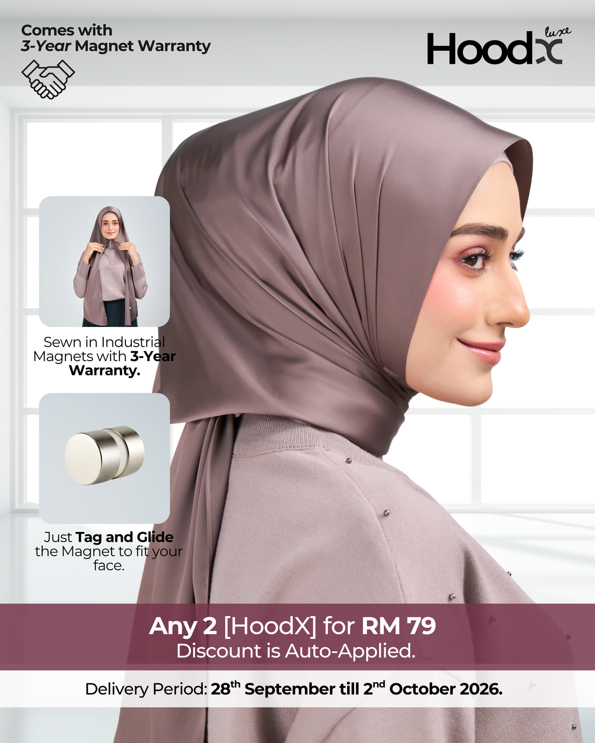 HoodX Luxe in Truffle