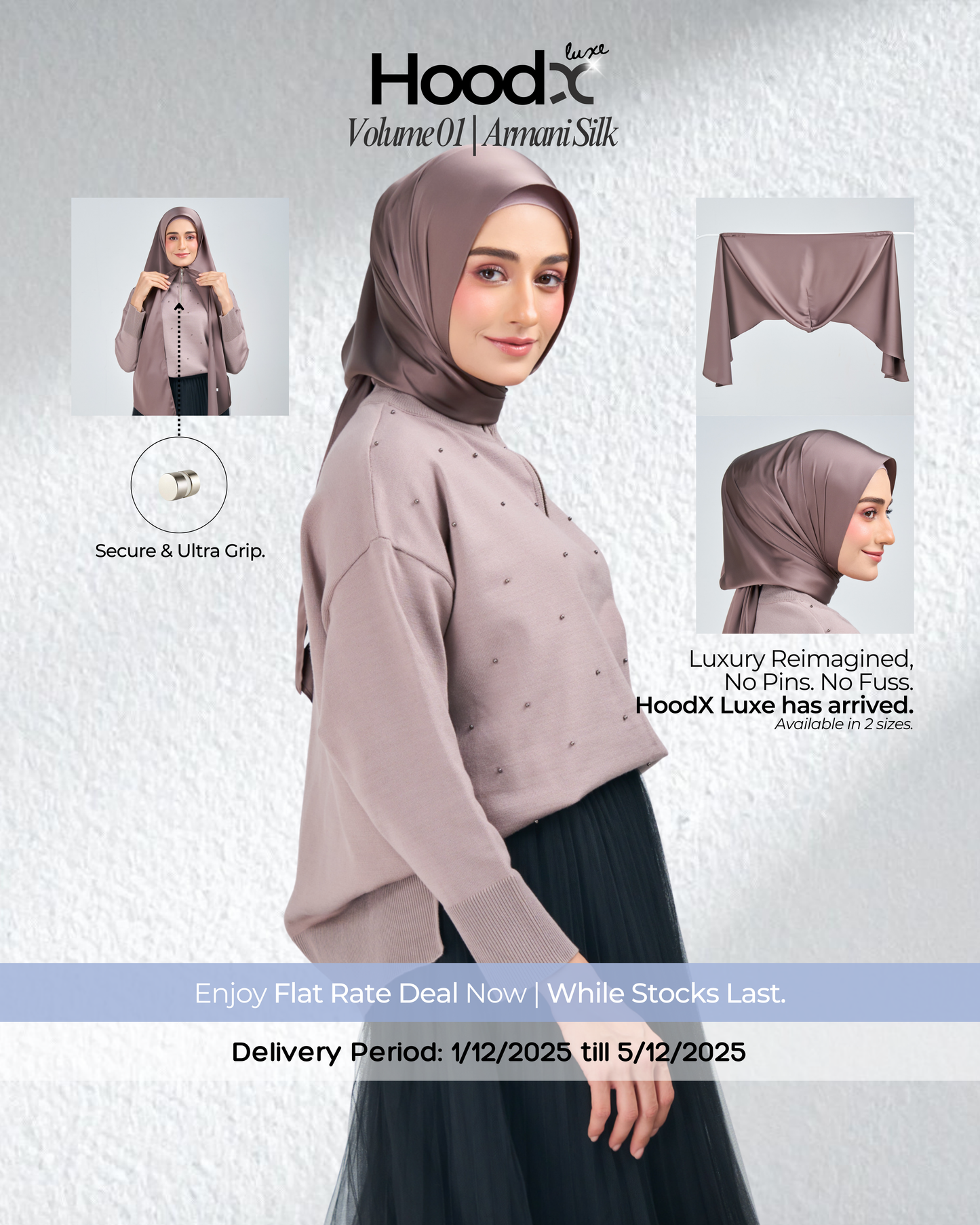 HoodX Luxe in Truffle