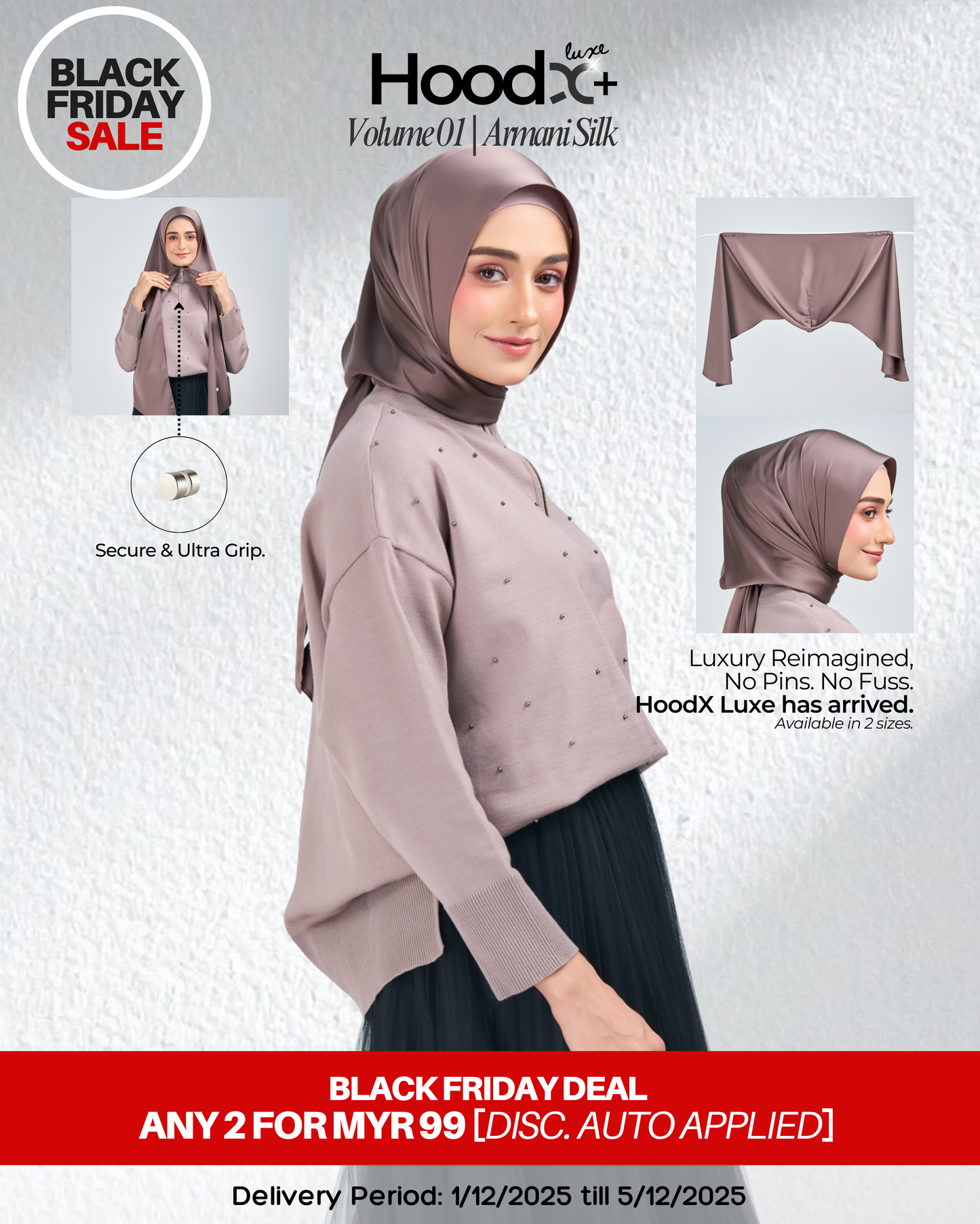 [BFS] HoodX⁺Plus Luxe in Truffle