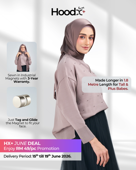 HoodX⁺Plus Luxe in Truffle