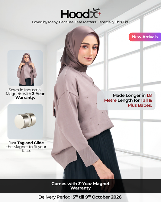 HoodX⁺Plus Luxe in Truffle