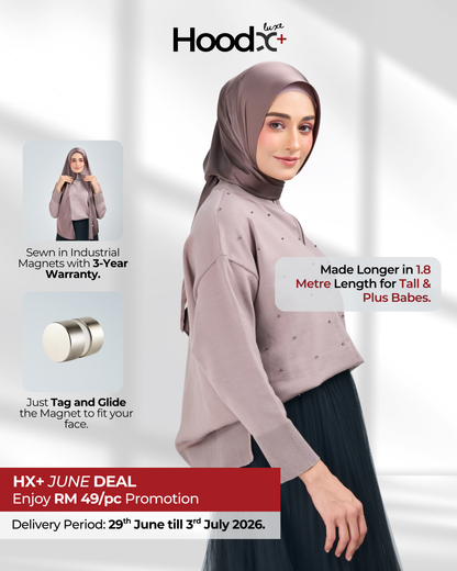 HoodX⁺Plus Luxe in Truffle