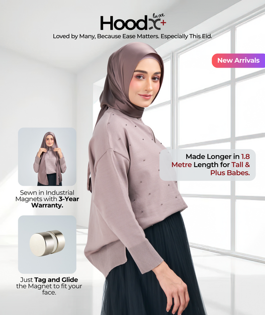 HoodX⁺Plus Luxe in Truffle