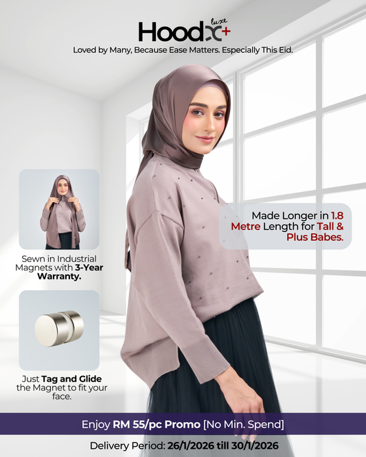 HoodX⁺Plus Luxe in Truffle