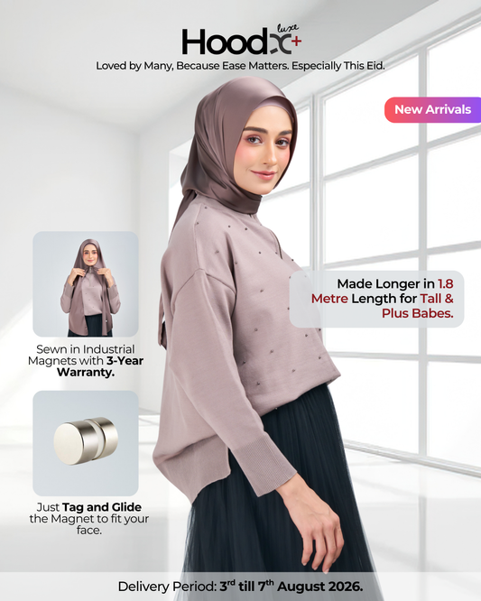HoodX⁺Plus Luxe in Truffle