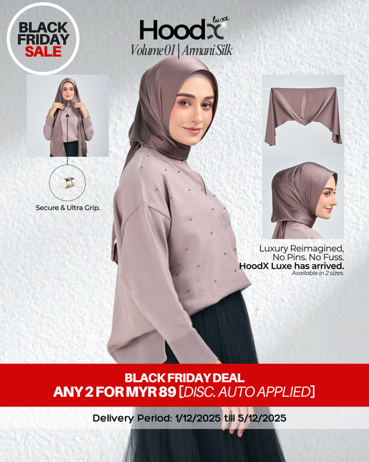 [BFS] HoodX Luxe in Truffle