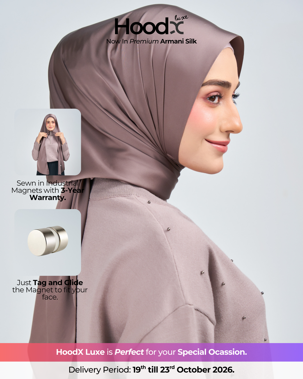 HoodX Luxe in Truffle