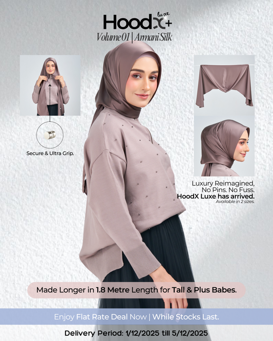 HoodX⁺Plus Luxe in Truffle