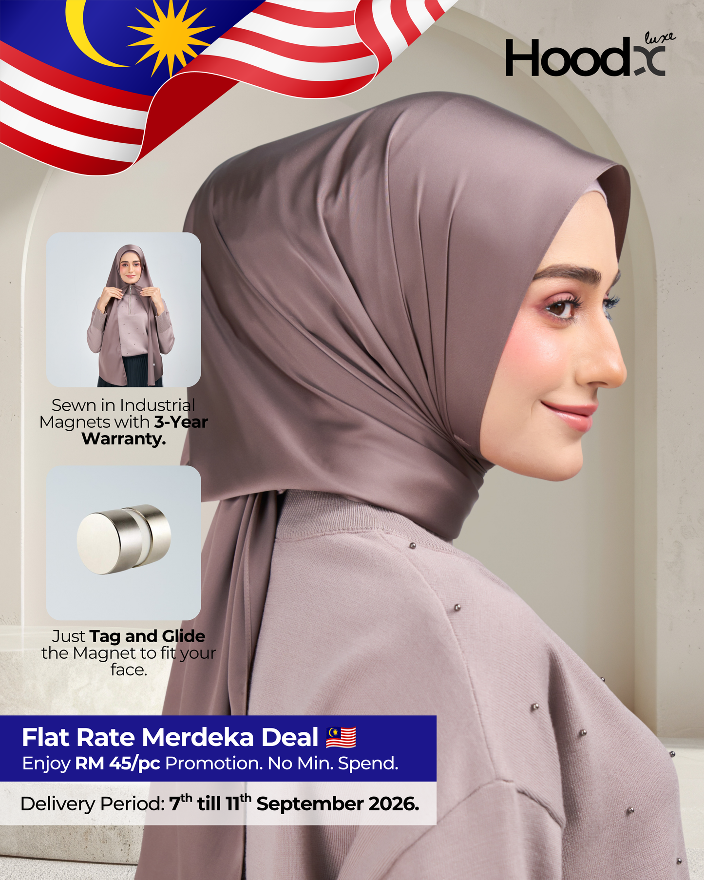 HoodX Luxe in Truffle
