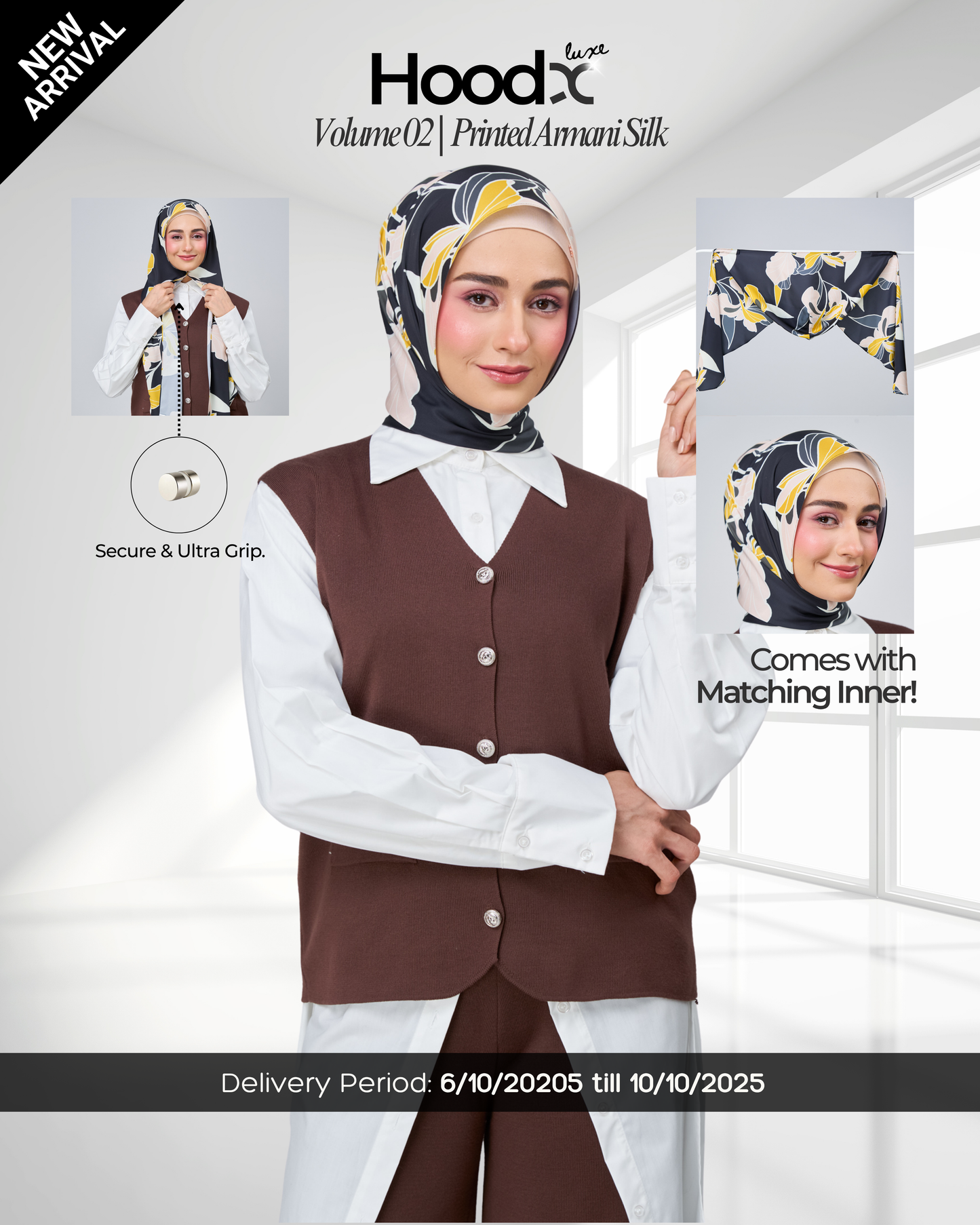 [★New] HoodX Printed Set in Twilight
