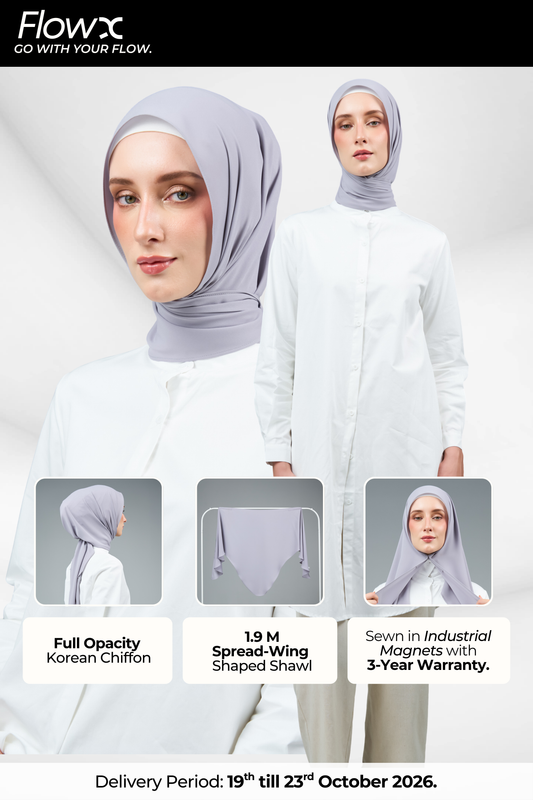 FlowX | Korean Chiffon in Chrome
