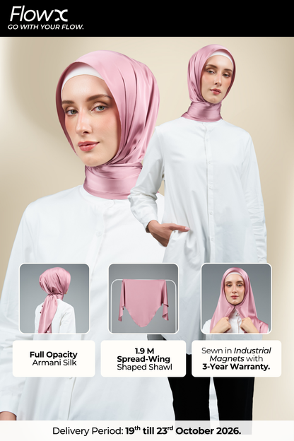 FlowX | Armani Silk in Dahlia Pink
