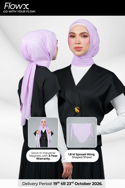 FlowX | Pearl Chiffon in Lilac