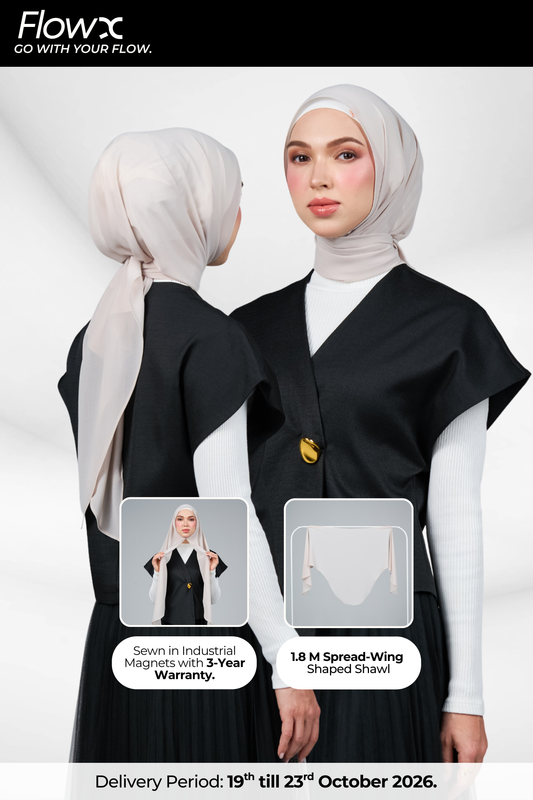 FlowX | Pearl Chiffon in Oat