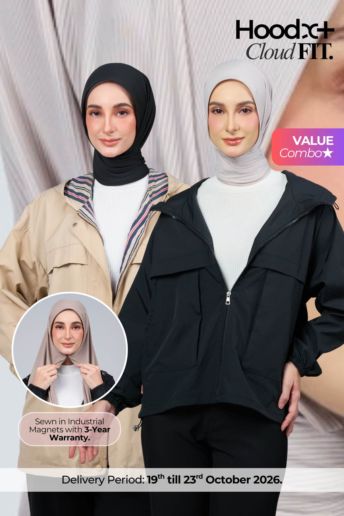 HoodX+ CloudFit Value Combo 01