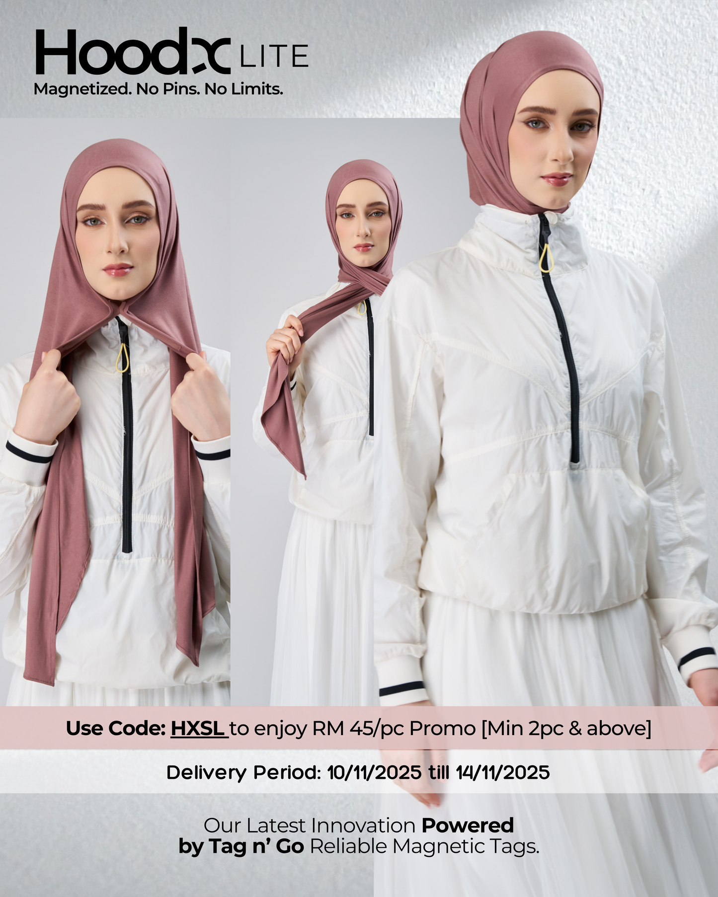 [★New] HoodX Lite in Warm Brown