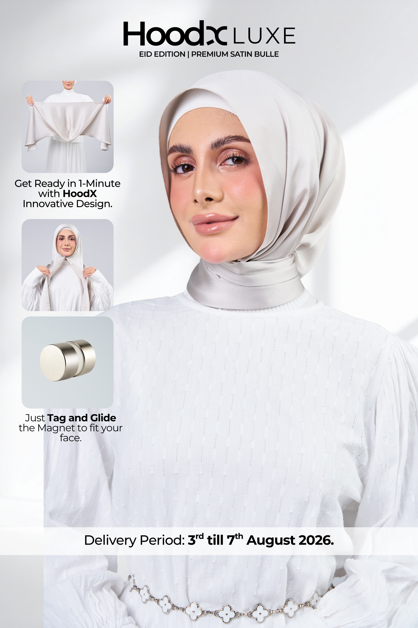 HoodX Luxe Volume 02 in Warm Silver