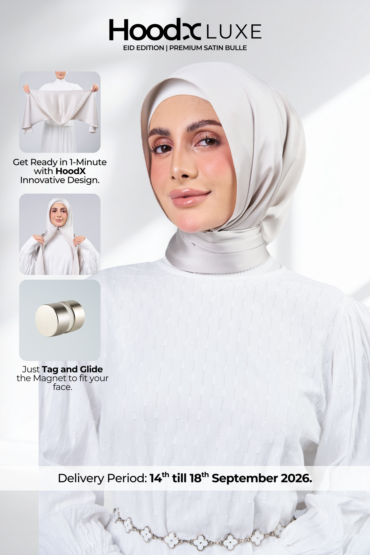 HoodX Luxe Volume 02 in Warm Silver
