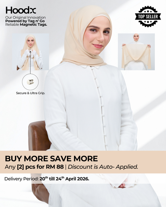 HoodX in Warm Vanilla