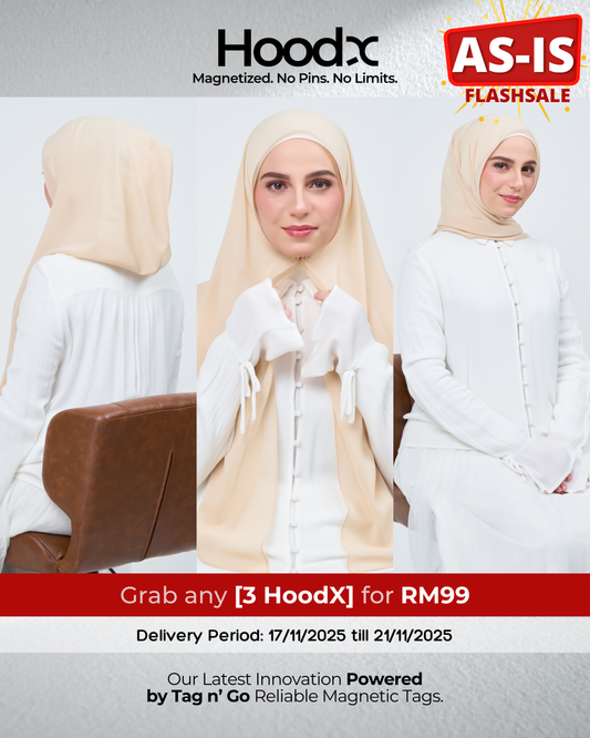 [As-Is] HoodX in Warm Vanilla